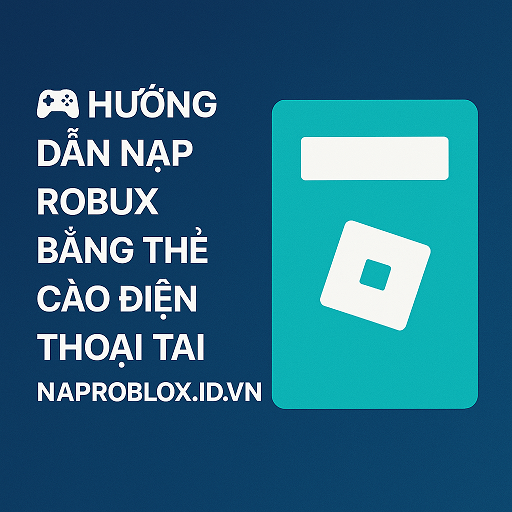 🎮 Hướng Dẫn Nạp Robux Bằng Thẻ Cào Điện Thoại Tại NapRoblox.id.vn